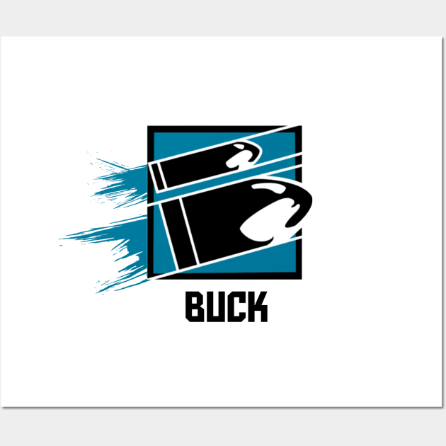 Buck Rainbow Six Siege Wall Art by FlowrenceNick00